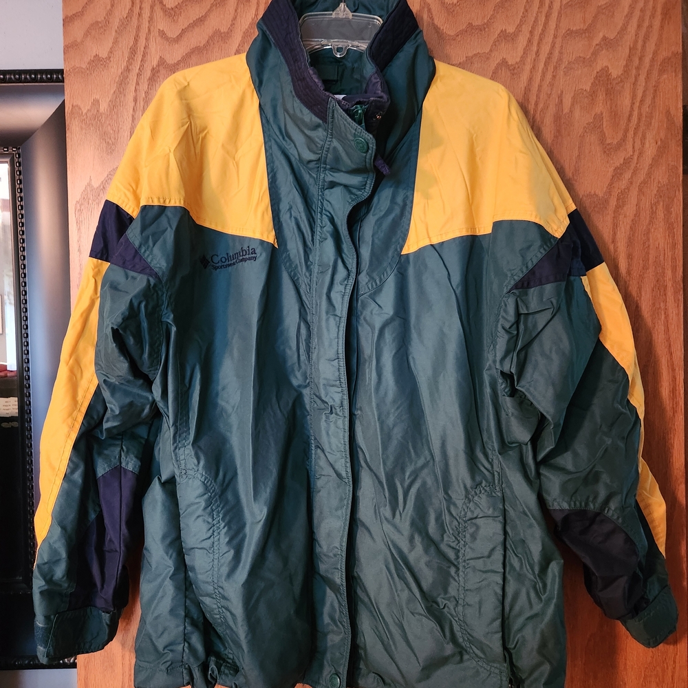 Columbia Green and Yellow Jacket
